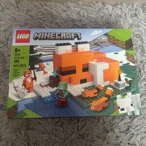 LEGO Minecraft: The Fox Lodge (21178) All Pieces included